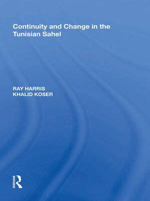 cover image of Continuity and Change in the Tunisian Sahel
